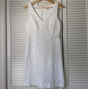 Lilly Pulitzer White Sleeveless Dress